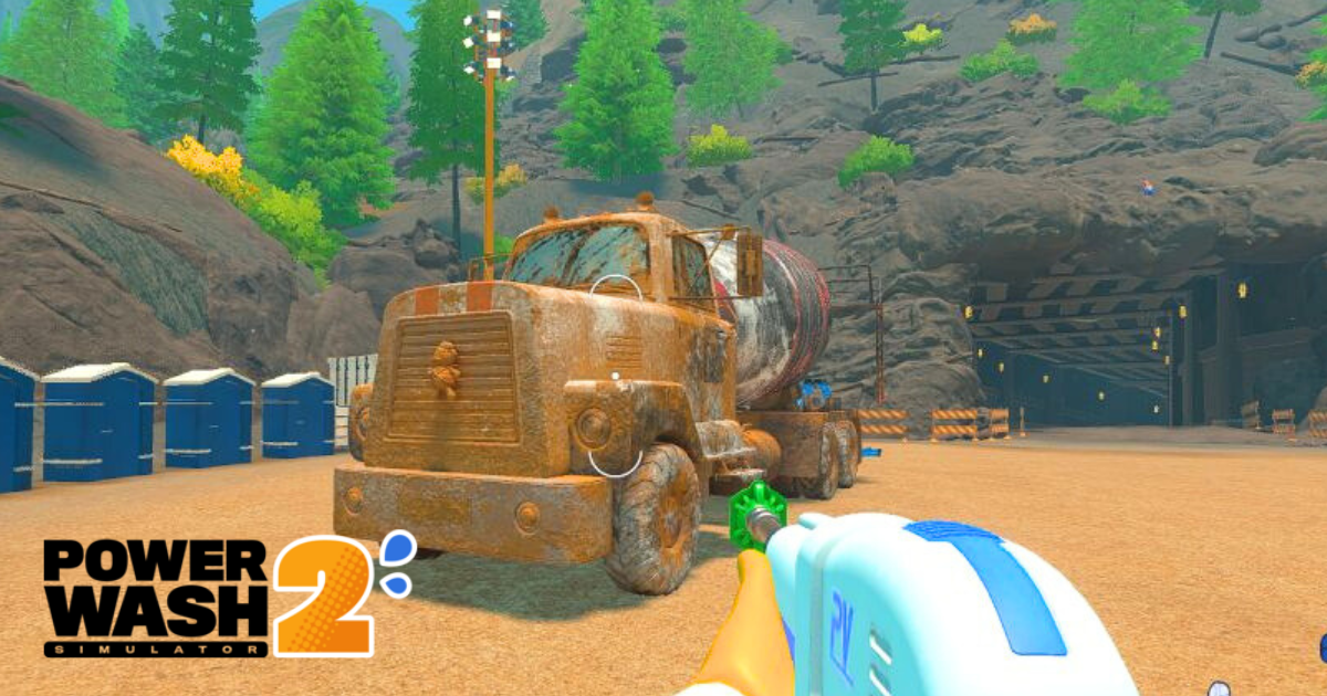 パワーウォッシュシミュレーター2 攻略／キャリアモード「コンクリートミキサー車」