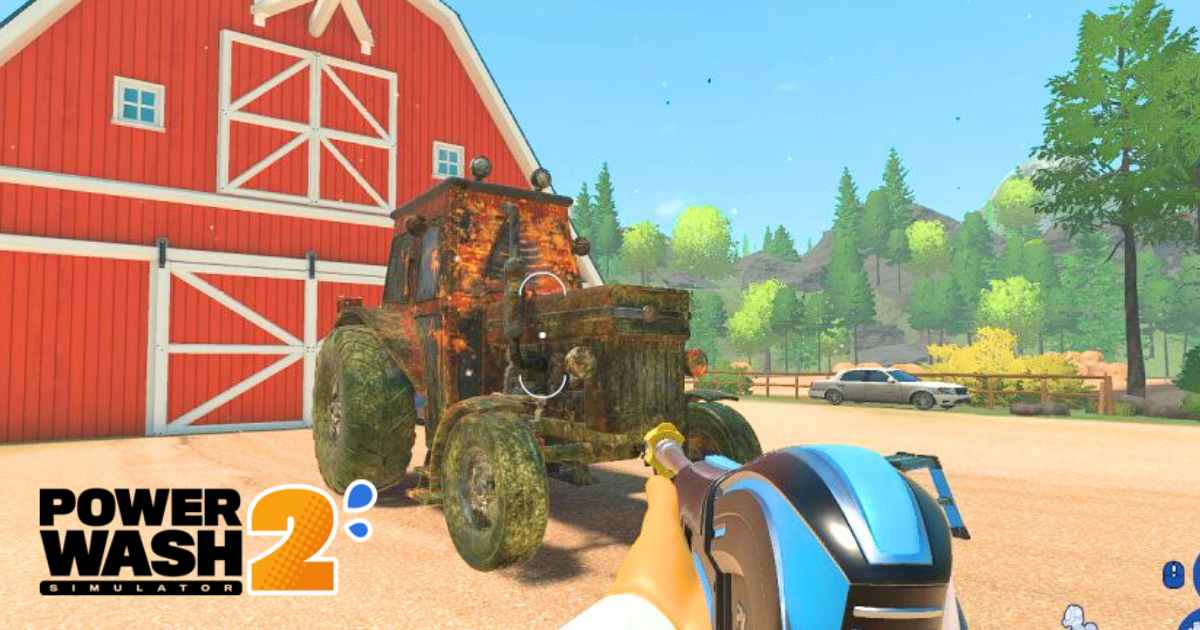 パワーウォッシュシミュレーター2 攻略／キャリアモード「トラクター」