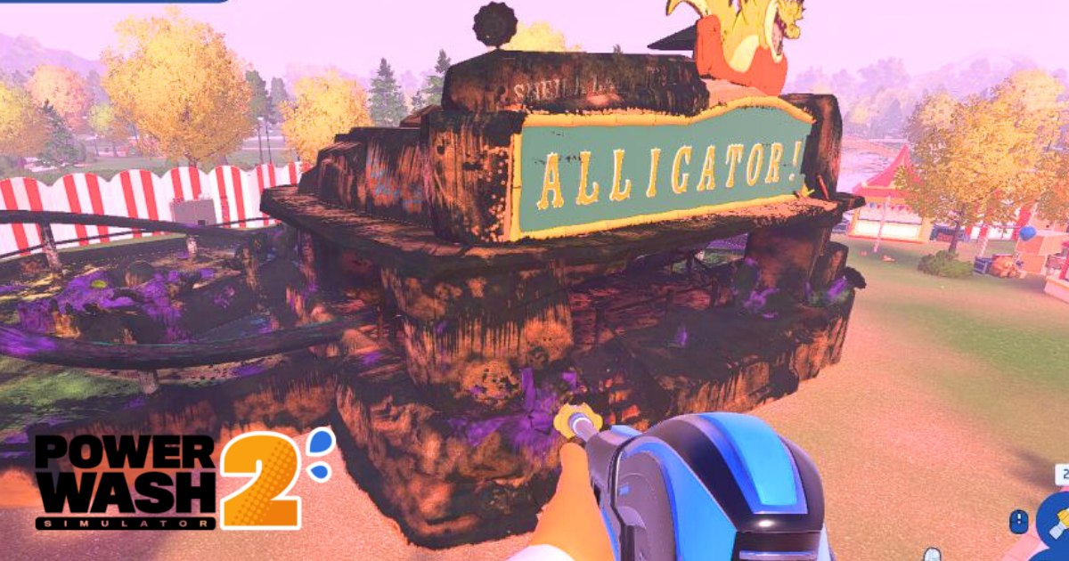 パワーウォッシュシミュレーター2 攻略／キャリアモード「ミニジェットコースター」