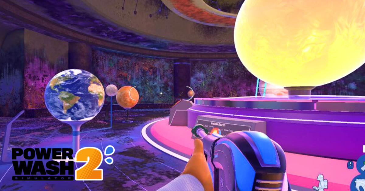 パワーウォッシュシミュレーター2 攻略／キャリアモード「太陽系の展示」