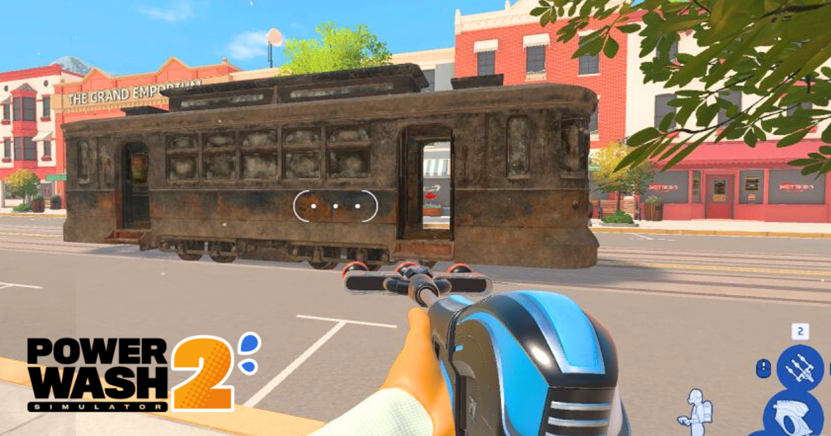 パワーウォッシュシミュレーター2 攻略／キャリアモード「路面電車」