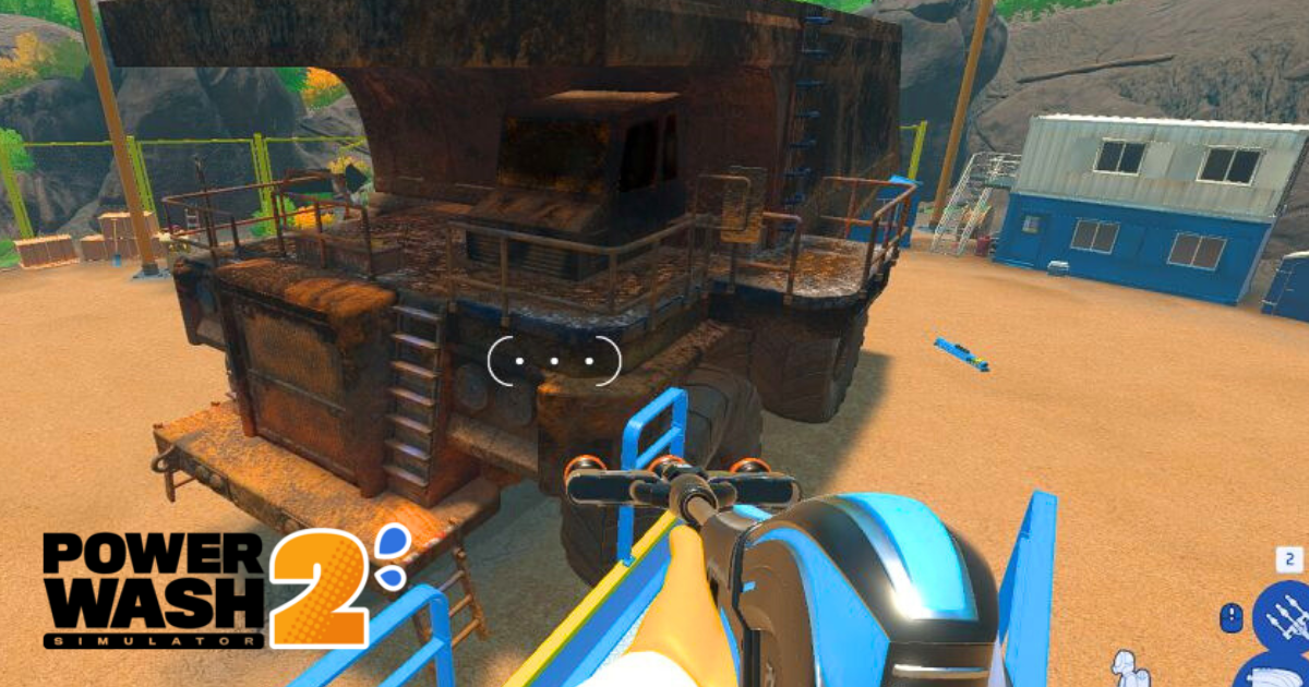 パワーウォッシュシミュレーター2 攻略／キャリアモード「採掘ダンプトラック」