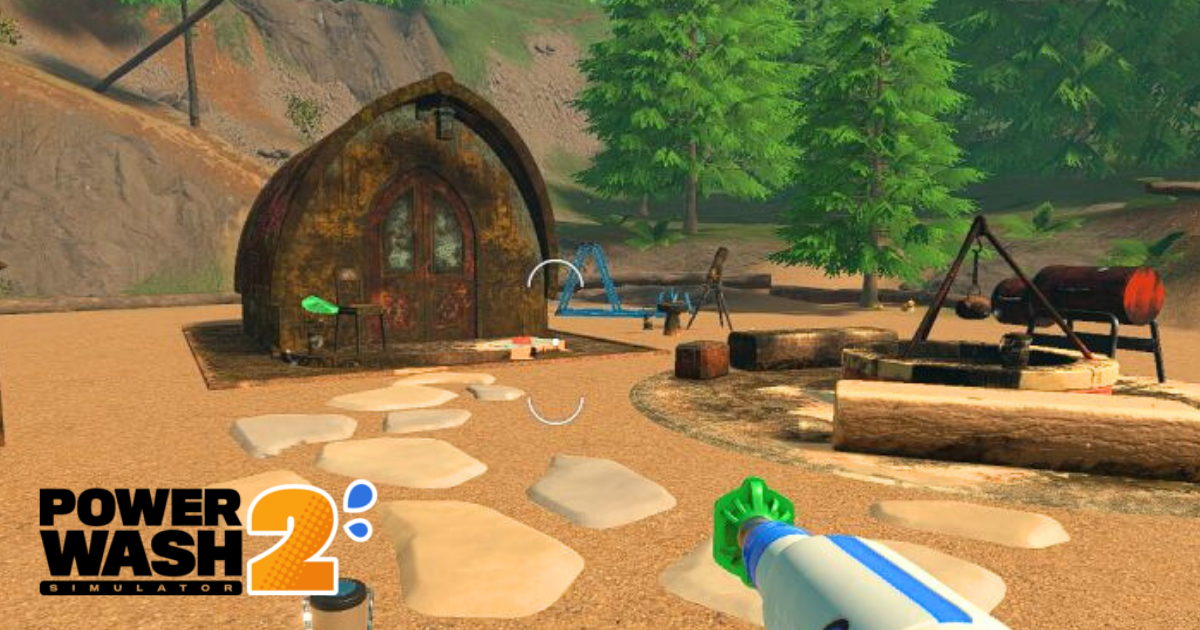 パワーウォッシュシミュレーター2 攻略／キャリアモード「キャンプ場」