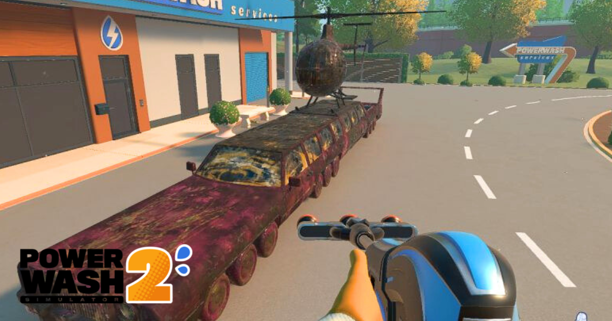 パワーウォッシュシミュレーター2 攻略／キャリアモード「超長いリムジン」