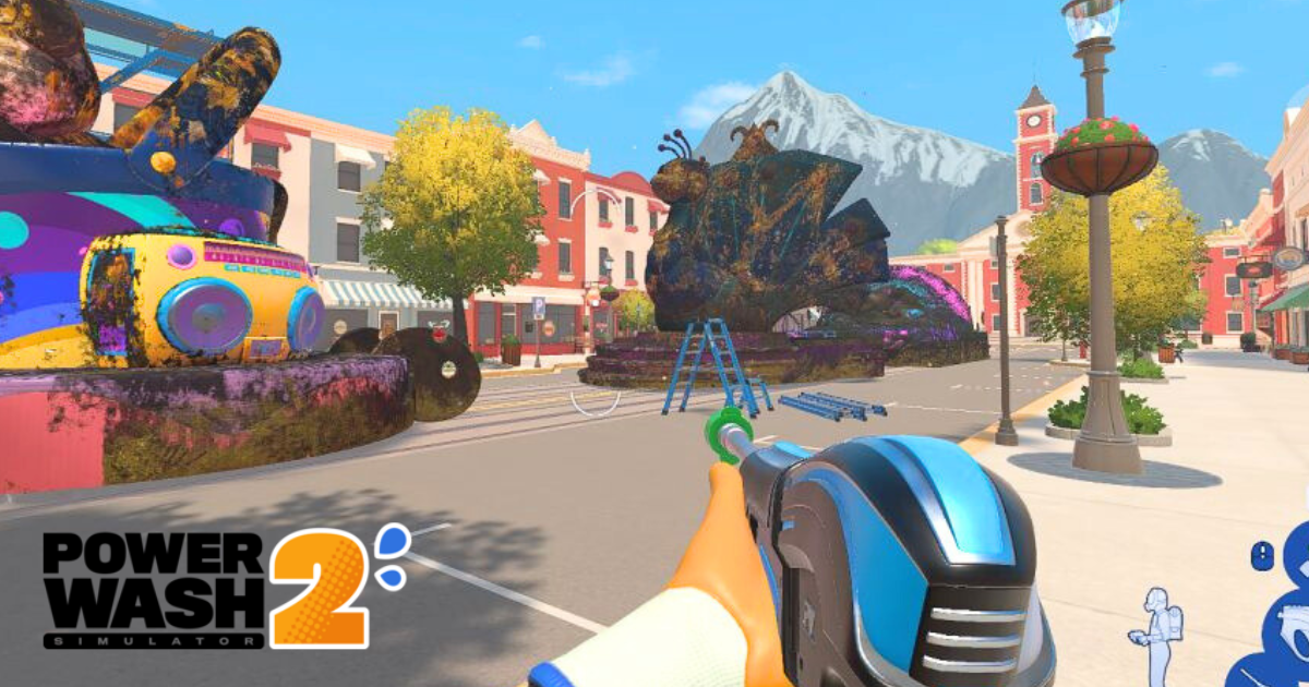 パワーウォッシュシミュレーター2 攻略／キャリアモード「町のフロート」